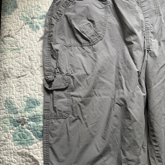 🍉Carroll Reed capri pant light grey, GUC, straight leg 3X lightweight - Picture 3 of 8